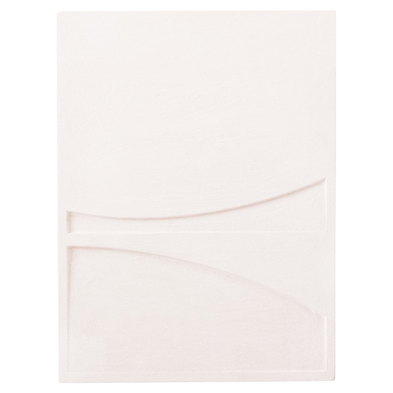ΠΙΝΑΚΑΣ ΟΡΘΟΓΩΝΙΟΣ ΣΕΙΡΑ SANTORINI HM4510 MDF ΣΕ ΥΠΟΛΕΥΚΟ ΧΡΩΜΑ 60x4(πάχος)x80Υεκ.