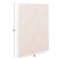 ΠΙΝΑΚΑΣ ΤΕΤΡΑΓΩΝΟΣ ΣΕΙΡΑ SANTORINI HM4516 MDF ΣΕ ΥΠΟΛΕΥΚΟ ΧΡΩΜΑ 80x4,5(πάχος)x80Υεκ.