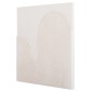 ΠΙΝΑΚΑΣ ΤΕΤΡΑΓΩΝΟΣ ΣΕΙΡΑ SANTORINI HM4517 MDF ΣΕ ΥΠΟΛΕΥΚΟ ΧΡΩΜΑ 80x4,5(πάχος)x80Υεκ.