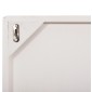 ΠΙΝΑΚΑΣ ΤΕΤΡΑΓΩΝΟΣ ΣΕΙΡΑ SANTORINI HM4517 MDF ΣΕ ΥΠΟΛΕΥΚΟ ΧΡΩΜΑ 80x4,5(πάχος)x80Υεκ.