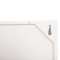 ΠΙΝΑΚΑΣ ΤΕΤΡΑΓΩΝΟΣ ΣΕΙΡΑ SANTORINI HM4519 MDF ΣΕ ΥΠΟΛΕΥΚΟ-ΚΑΦΕ ΧΡΩΜΑ 80x4(πάχος)x80Υεκ.