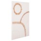 ΠΙΝΑΚΑΣ ΟΡΘΟΓΩΝΙΟΣ ΣΕΙΡΑ SANTORINI HM4531 MDF ΥΠΟΛΕΥΚΟ-ΔΙΑΚΟΣΜΗΣΗ ΜΠΕΖ 80x4,5(πάχος)x120Υεκ.