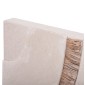ΠΙΝΑΚΑΣ ΟΡΘΟΓΩΝΙΟΣ ΣΕΙΡΑ SANTORINI HM4532 MDF ΥΠΟΛΕΥΚΟ ΧΡΩΜΑ-ΔΙΑΚΟΣΜΗΣΗ ΜΠΕΖ 60x4,5(πάχος)x80Υεκ.