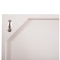 ΠΙΝΑΚΑΣ ΟΡΘΟΓΩΝΙΟΣ ΣΕΙΡΑ SANTORINI HM4532 MDF ΥΠΟΛΕΥΚΟ ΧΡΩΜΑ-ΔΙΑΚΟΣΜΗΣΗ ΜΠΕΖ 60x4,5(πάχος)x80Υεκ.