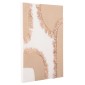 ΠΙΝΑΚΑΣ ΟΡΘΟΓΩΝΙΟΣ ΣΕΙΡΑ SANTORINI HM4533 MDF ΥΠΟΛΕΥΚΟ-ΚΑΦΕ-ΚΡΟΣΙΑ ΜΠΕΖ 60x4,5(πάχος)x80Υεκ