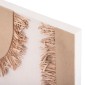 ΠΙΝΑΚΑΣ ΟΡΘΟΓΩΝΙΟΣ ΣΕΙΡΑ SANTORINI HM4533 MDF ΥΠΟΛΕΥΚΟ-ΚΑΦΕ-ΚΡΟΣΙΑ ΜΠΕΖ 60x4,5(πάχος)x80Υεκ