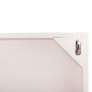 ΠΙΝΑΚΑΣ ΟΡΘΟΓΩΝΙΟΣ ΣΕΙΡΑ SANTORINI HM4535 MDF ΥΠΟΛΕΥΚΟ ΧΡΩΜΑ-ΔΙΑΚΟΣΜΗΣΗ ΜΠΕΖ 48x4,5(πάχος)x60Υεκ.