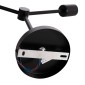 ΦΩΤΙΣΤΙΚΟ ΟΡΟΦΗΣ 3-ΦΩΤΟ LIGHTY HM7404.11 ΜΕΤΑΛΛΟ ΣΕ ΜΑΥΡΟ 52x5x48Υεκ.