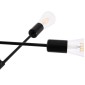 ΦΩΤΙΣΤΙΚΟ ΟΡΟΦΗΣ ΠΟΛΥΦΩΤΟ LIGHTY HM7427.11 ΜΕΤΑΛΛΟ ΣΕ ΜΑΥΡΟ 51x51x23Υεκ.