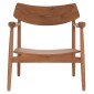 ΠΟΛΥΘΡΟΝΑ LOUNGE RANGER HM18255.01 ΞΥΛΟ TEAK ΣΕ ΦΥΣΙΚΟ 70x73x73Υεκ.