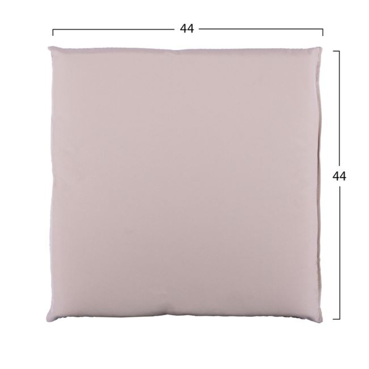 ΜΑΞΙΛΑΡΙ ΥΦΑΣΜΑΤΙΝΟ ΜΠΕΖ 44x44x5,5 εκ. HM5746.01