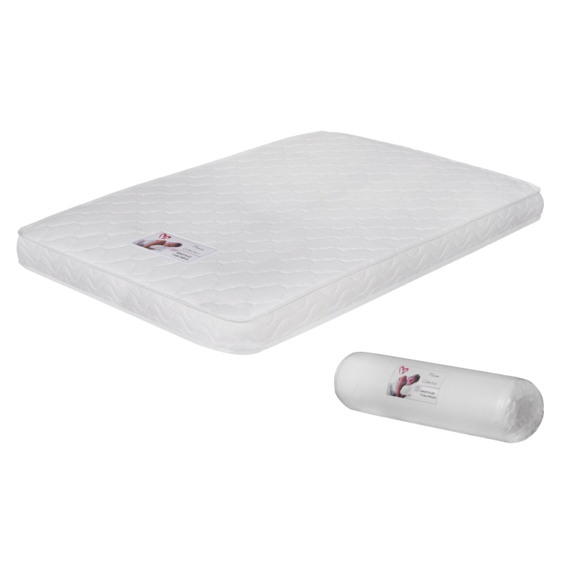 ΣΤΡΩΜΑ ΑΦΡΟΥ ΧΩΡΙΣ ΕΛΑΤΗΡΙΑ JORDY 110X190x15Y-- HM374.02  (ROLL PACKING) ΛΕΥΚΟ