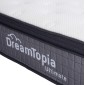 ΣΤΡΩΜΑ DREAMTOPIA, σειρά ULTIMATE HM661.110 POCKET SPRING ΜΕ ΑΝΩΣΤΡΩΜΑ 110X190x34Yεκ.