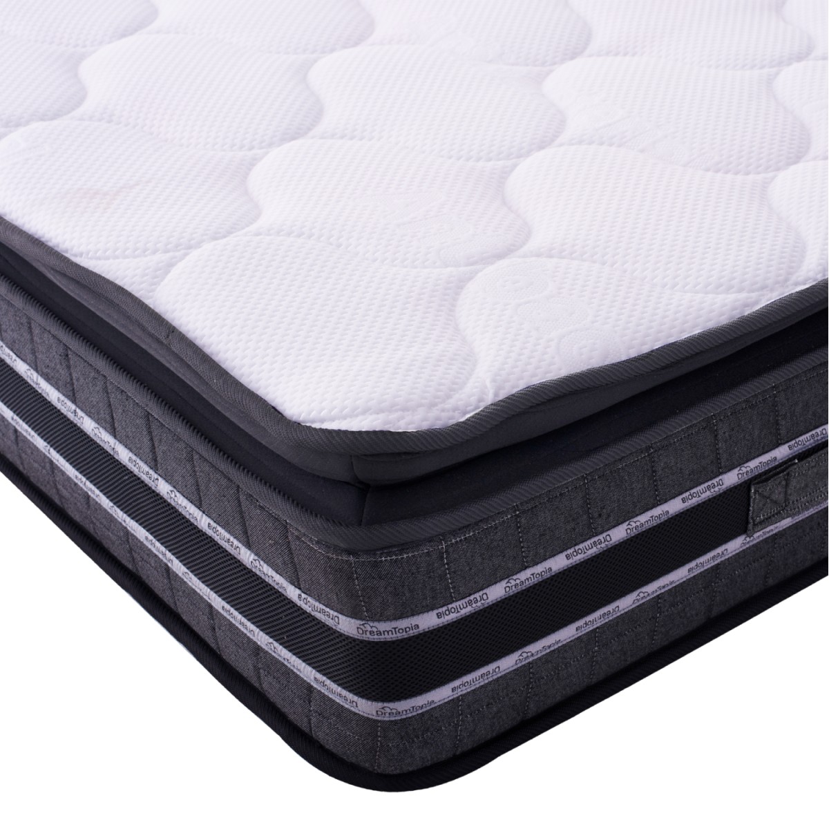 ΣΤΡΩΜΑ DREAMTOPIA FRANKLIN HM657.110 BONNELL SPRING ΜΕ ΑΝΩΣΤΡΩΜΑ 110x190x29Y εκ.