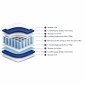 ΣΤΡΩΜΑ POCKET SPRING ΔΙΠΛΟ 150x200 ΔΙΠΛΗΣ ΟΨΗΣ HM309.05