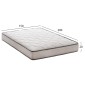 ΣΤΡΩΜΑ DREAMTOPIA ΣΕΙΡΑ ATLAS HM654.150 BONNELL SPRING 150x200x20Y εκ.