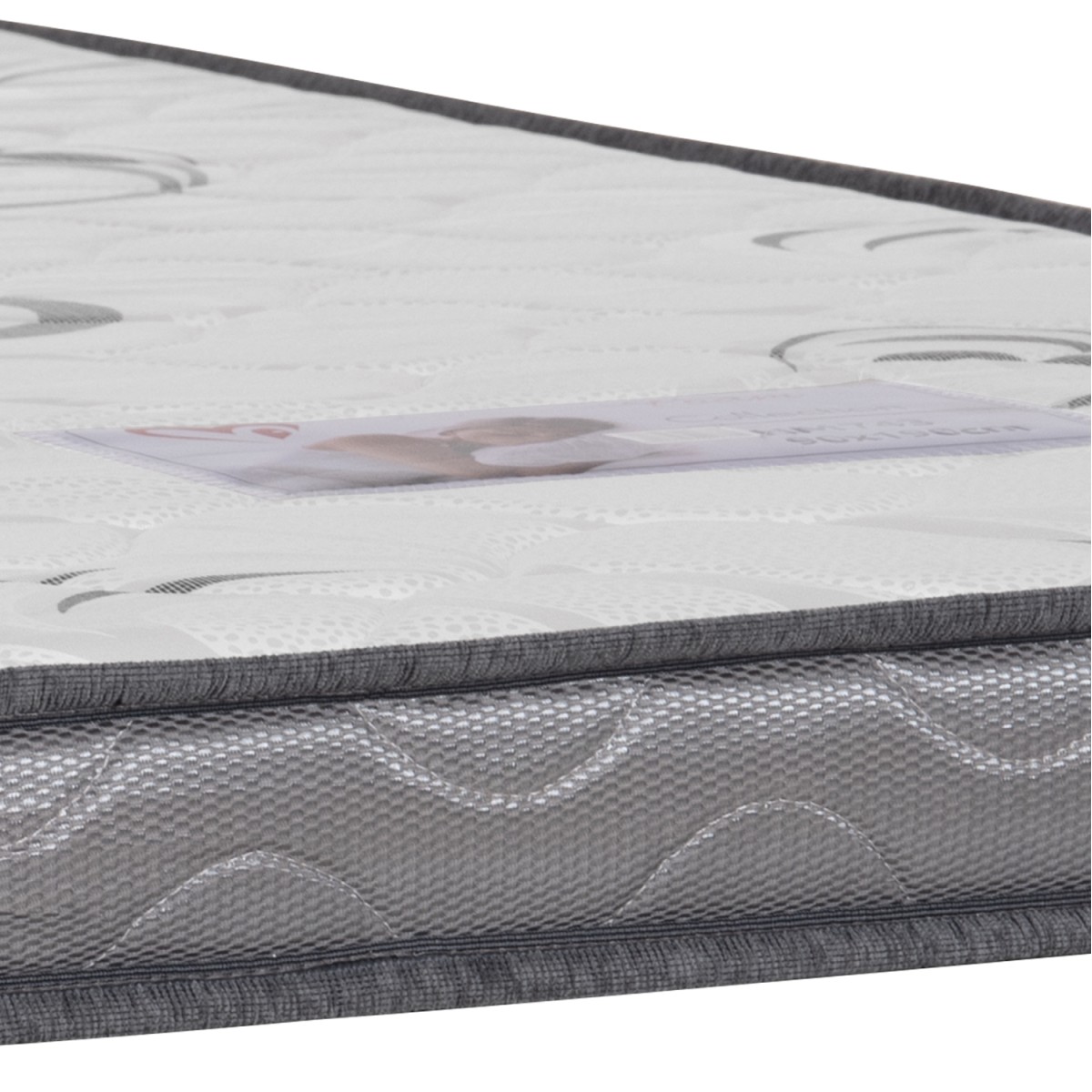 ΣΤΡΩΜΑ ΑΦΡΟΥ TRICO HM743 ΛΕΥΚΟ 90x190x10(πάχος)εκ.--ROLL-PACKING