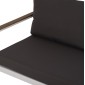 ΚΑΝΑΠΕΣ ΔΙΘΕΣΙΟΣ ΑΛΟΥΜΙΝΙΟΥ SAFIYA ΛΕΥΚΟΣ ΜΕ POLYWOOD HM5523.01 144X70X85Υεκ.