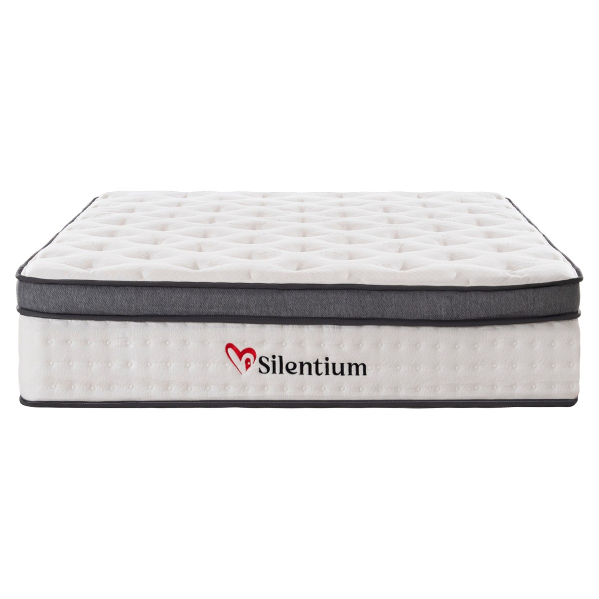 ΣΤΡΩΜΑ ΔΙΠΛΟ SILENTIUM HM749.04 POCKET SPRINGS--ΛΕΥΚΟ 140x200x30Υεκ.