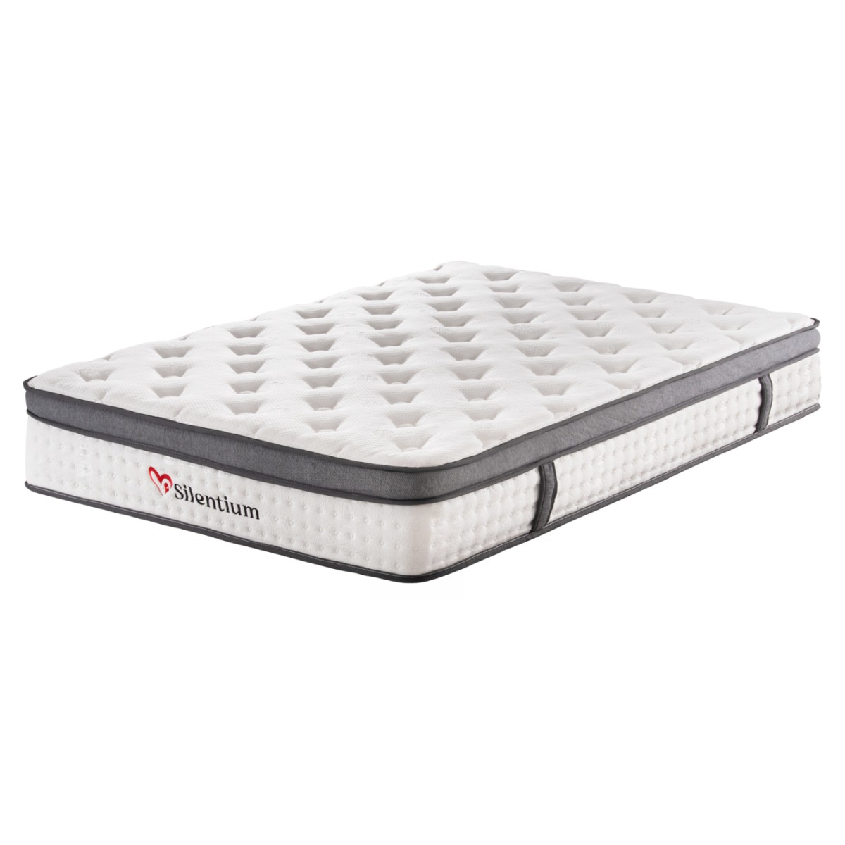 ΣΤΡΩΜΑ ΔΙΠΛΟ SILENTIUM HM749.04 POCKET SPRINGS--ΛΕΥΚΟ 140x200x30Υεκ.