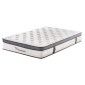 ΣΤΡΩΜΑ ΔΙΠΛΟ SILENTIUM HM749.04 POCKET SPRINGS--ΛΕΥΚΟ 140x200x30Υεκ.