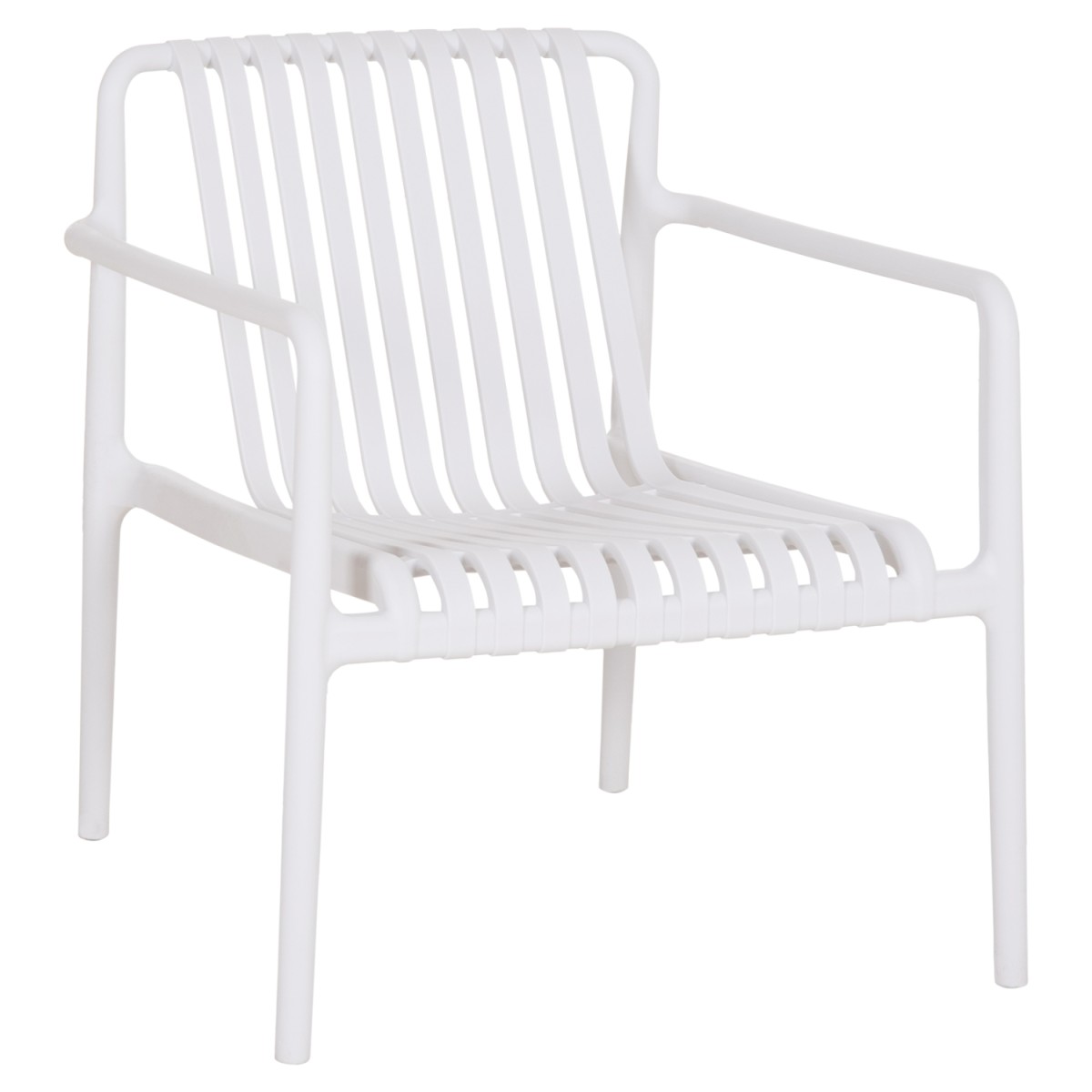 ΠΟΛΥΘΡΟΝΑ LOUNGE ΕΞΩΤ.ΧΩΡΟΥ MALEN HM6626.01 ΛΕΥΚΟ ΠΟΛΥΠΡΟΠΥΛΕΝΙΟ 67x75x75Υεκ
