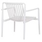 ΠΟΛΥΘΡΟΝΑ LOUNGE ΕΞΩΤ.ΧΩΡΟΥ MALEN HM6626.01 ΛΕΥΚΟ ΠΟΛΥΠΡΟΠΥΛΕΝΙΟ 67x75x75Υεκ