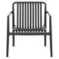 ΠΟΛΥΘΡΟΝΑ LOUNGE ΕΞΩΤ.ΧΩΡΟΥ MALEN HM6626.02 ΜΑΥΡΟ ΠΟΛΥΠΡΟΠΥΛΕΝΙΟ 67x75x75Υεκ