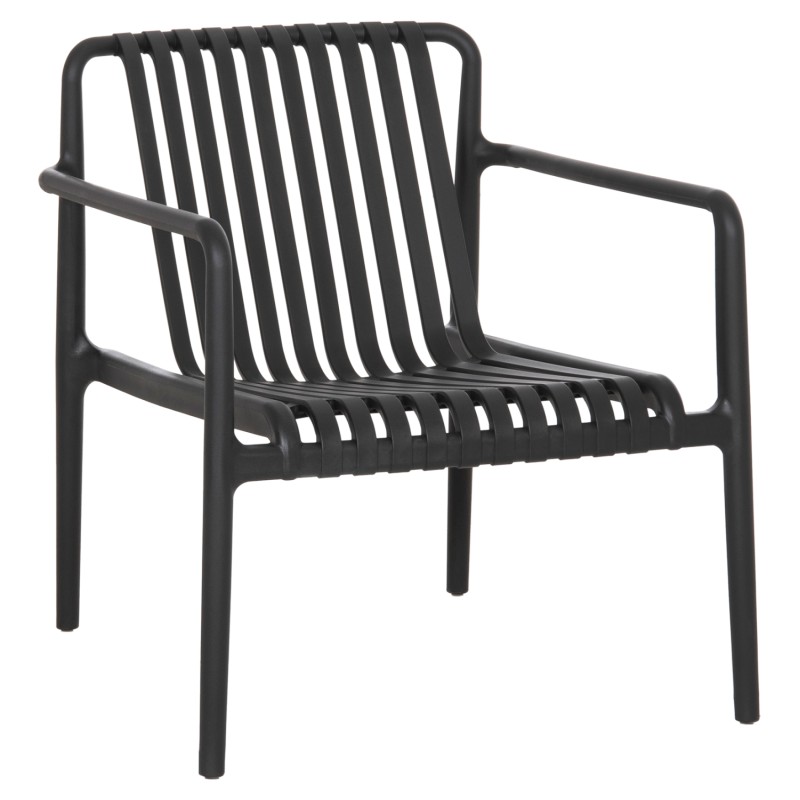 ΠΟΛΥΘΡΟΝΑ LOUNGE ΕΞΩΤ.ΧΩΡΟΥ MALEN HM6626.02 ΜΑΥΡΟ ΠΟΛΥΠΡΟΠΥΛΕΝΙΟ 67x75x75Υεκ