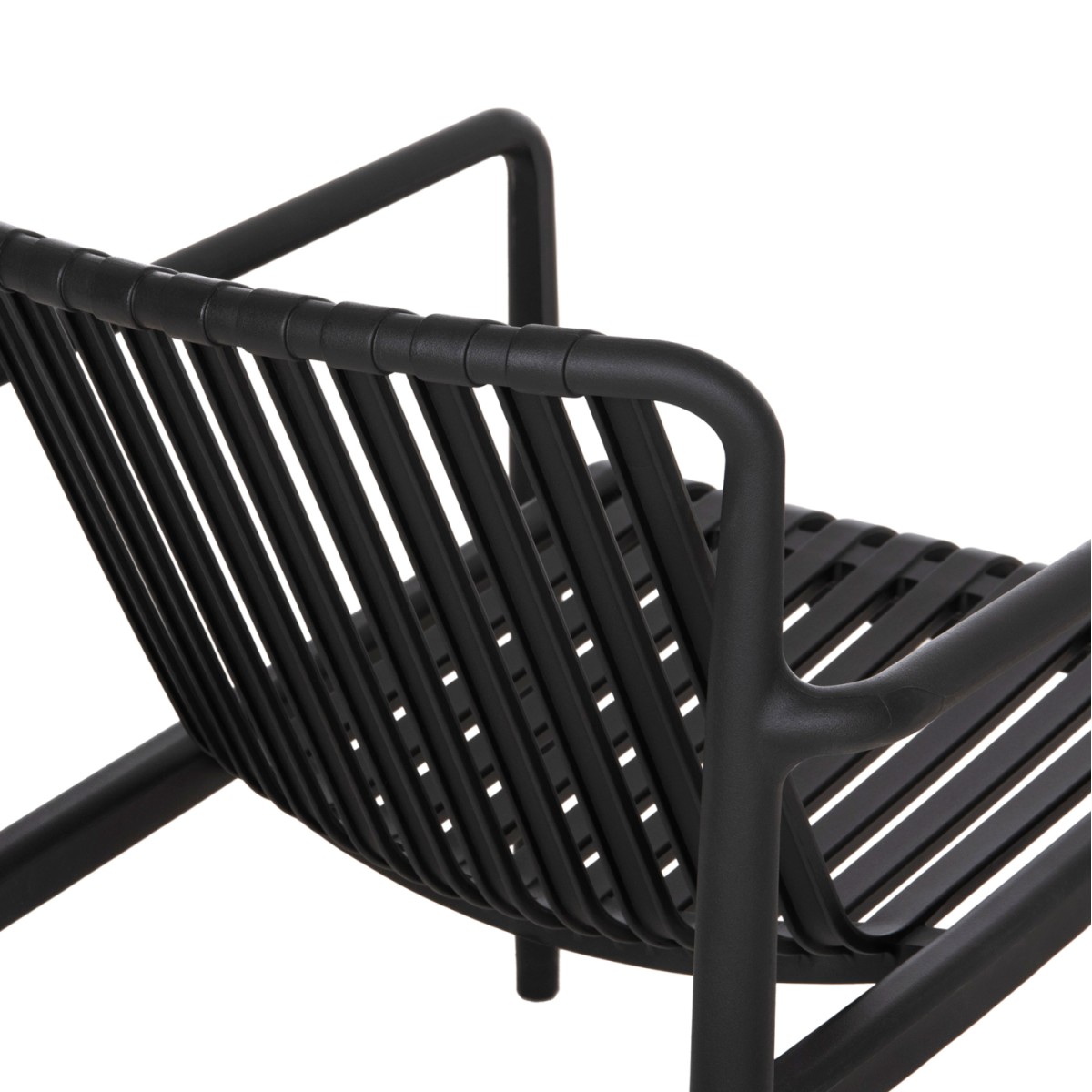 ΠΟΛΥΘΡΟΝΑ LOUNGE ΕΞΩΤ.ΧΩΡΟΥ MALEN HM6626.02 ΜΑΥΡΟ ΠΟΛΥΠΡΟΠΥΛΕΝΙΟ 67x75x75Υεκ
