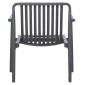 ΠΟΛΥΘΡΟΝΑ LOUNGE ΕΞΩΤ.ΧΩΡΟΥ MALEN HM6626.03 ΓΚΡΙ ΠΟΛΥΠΡΟΠΥΛΕΝΙΟ 67x75x75Υεκ