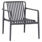 ΠΟΛΥΘΡΟΝΑ LOUNGE ΕΞΩΤ.ΧΩΡΟΥ MALEN HM6626.03 ΓΚΡΙ ΠΟΛΥΠΡΟΠΥΛΕΝΙΟ 67x75x75Υεκ