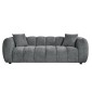 ΚΑΝΑΠΕΣ 3-ΘΕΣΙΟΣ LYKKE HM3323.01 ΓΚΡΙ ΥΦΑΣΜΑ 229x89x70Υεκ
