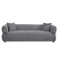 ΚΑΝΑΠΕΣ 3-ΘΕΣΙΟΣ ARCTIS HM3327.01 ΓΚΡΙ ΥΦΑΣΜΑ 229x88x88Υεκ.