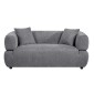 ΚΑΝΑΠΕΣ 2-ΘΕΣΙΟΣ ARCTIS HM3328.01 ΓΚΡΙ ΥΦΑΣΜΑ 169x88x88Υεκ.