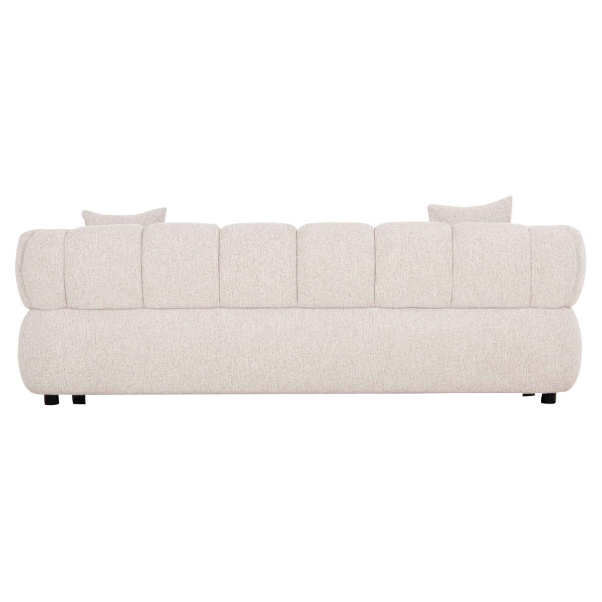 ΚΑΝΑΠΕΣ 3-ΘΕΣΙΟΣ NORIKA HM3331.02 ΕΚΡΟΥ ΥΦΑΣΜΑ 220x88x85Υεκ.