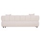 ΚΑΝΑΠΕΣ 3-ΘΕΣΙΟΣ NORIKA HM3331.02 ΕΚΡΟΥ ΥΦΑΣΜΑ 220x88x85Υεκ.