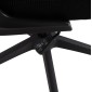 ΚΑΡΕΚΛΑ ΓΡΑΦΕΙΟΥ KESI HM1222.01 ΜΑΥΡO MESH & PP 61x62x125Υεκ.