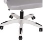 ΚΑΡΕΚΛΑ ΓΡΑΦΕΙΟΥ SALAS HM1223.02 P.P. ΛΕΥΚΟ-ΓΚΡΙ MESH ΥΦΑΣΜΑ 57x71x110-120Υεκ