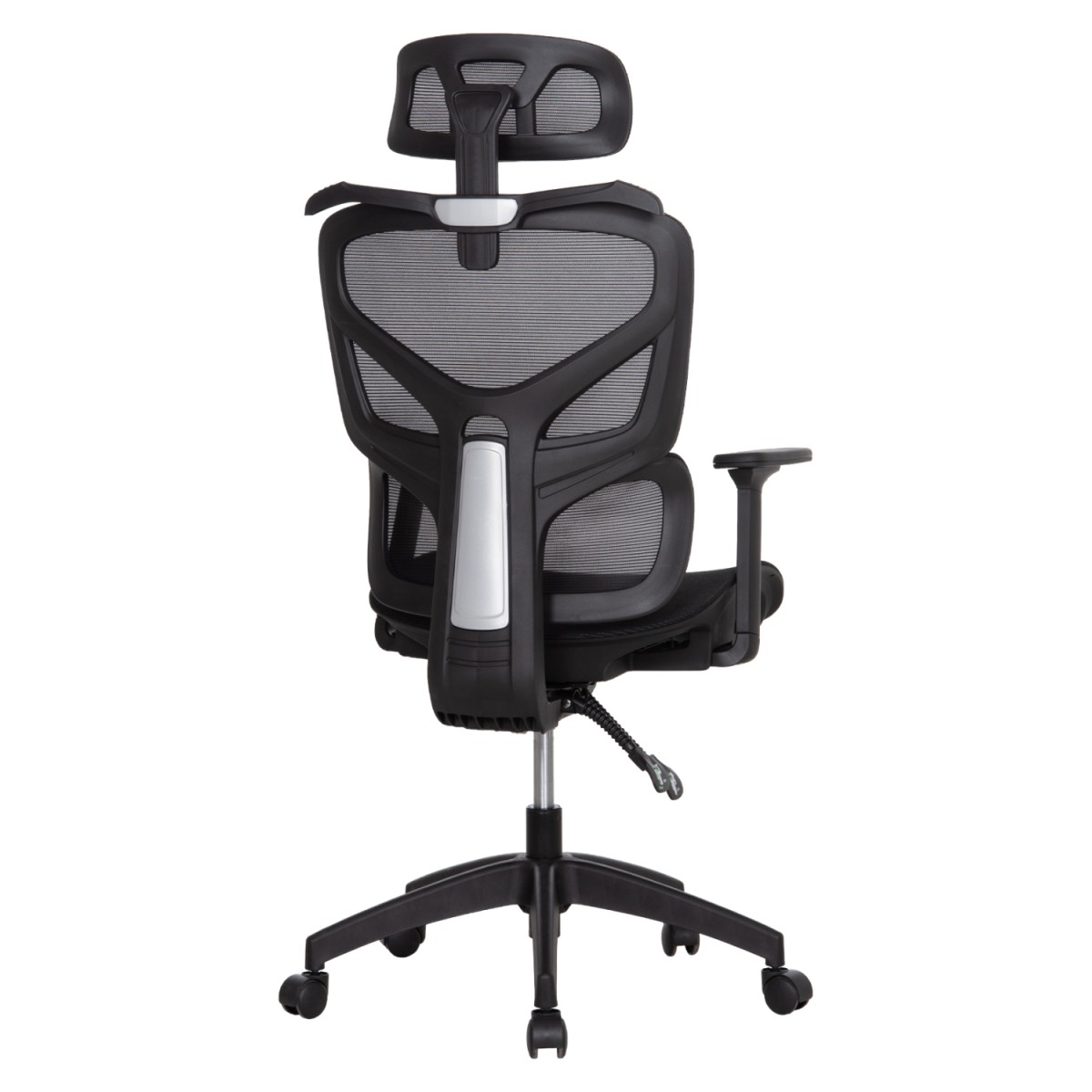 ΚΑΡΕΚΛΑ ΓΡΑΦΕΙΟΥ APEX HM1227.01 ΜΑΥΡO MESH & PP 70x66x113-130Υεκ