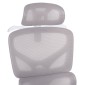 ΚΑΡΕΚΛΑ ΓΡΑΦΕΙΟΥ APEX HM1227.02 ΛΕΥΚΟ PP--ΑΝΟΙΧΤΟ ΓΚΡΙ MESH 70x66x113-130Υεκ