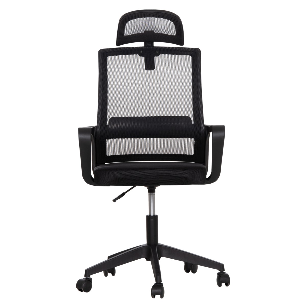 ΚΑΡΕΚΛΑ ΓΡΑΦΕΙΟΥ VELOCITY HM1229.01 ΜΑΥΡO MESH & PP 60x62x123Υεκ