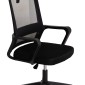 ΚΑΡΕΚΛΑ ΓΡΑΦΕΙΟΥ VELOCITY HM1229.01 ΜΑΥΡO MESH & PP 60x62x123Υεκ