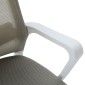 ΚΑΡΕΚΛΑ ΓΡΑΦΕΙΟΥ VELOCITY HM1229.02 ΛΕΥΚΟ PP--ΑΝΟΙΧΤΟ ΓΚΡΙ MESH 60x62x123Υεκ