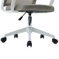 ΚΑΡΕΚΛΑ ΓΡΑΦΕΙΟΥ VELOCITY HM1229.02 ΛΕΥΚΟ PP--ΑΝΟΙΧΤΟ ΓΚΡΙ MESH 60x62x123Υεκ