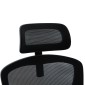 ΚΑΡΕΚΛΑ ΓΡΑΦΕΙΟΥ FLOATER HM1230.01 ΜΑΥΡO MESH & PP 62x62x115-125Υεκ
