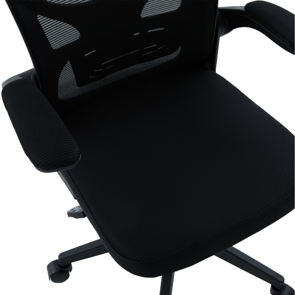 ΚΑΡΕΚΛΑ ΓΡΑΦΕΙΟΥ FLOATER HM1230.01 ΜΑΥΡO MESH & PP 62x62x115-125Υεκ