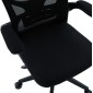 ΚΑΡΕΚΛΑ ΓΡΑΦΕΙΟΥ FLOATER HM1230.01 ΜΑΥΡO MESH & PP 62x62x115-125Υεκ