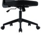 ΚΑΡΕΚΛΑ ΓΡΑΦΕΙΟΥ FLOATER HM1230.01 ΜΑΥΡO MESH & PP 62x62x115-125Υεκ