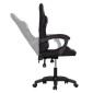 ΚΑΡΕΚΛΑ GAMING STRATUS HM1231.01 ΜΑΥΡΟ PVC--ΜΕ ΜΑΞIΛΑΡΑΚΙΑ ΜΕΣΗΣ/ΚΕΦΑΛΗΣ 60x59x117Υεκ